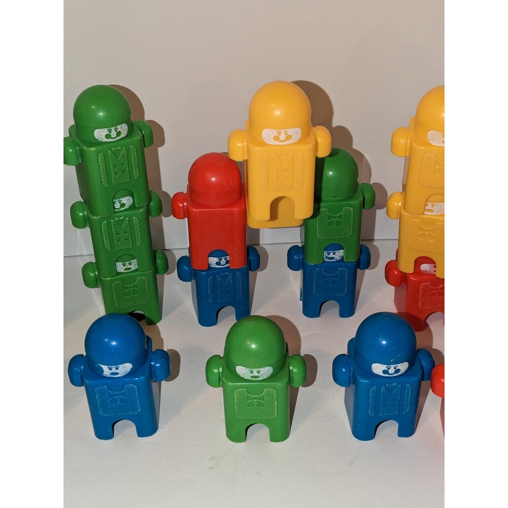 Vintage RARE 1970s Samsonite Building Toys Stacking - Picture 3 of 7
